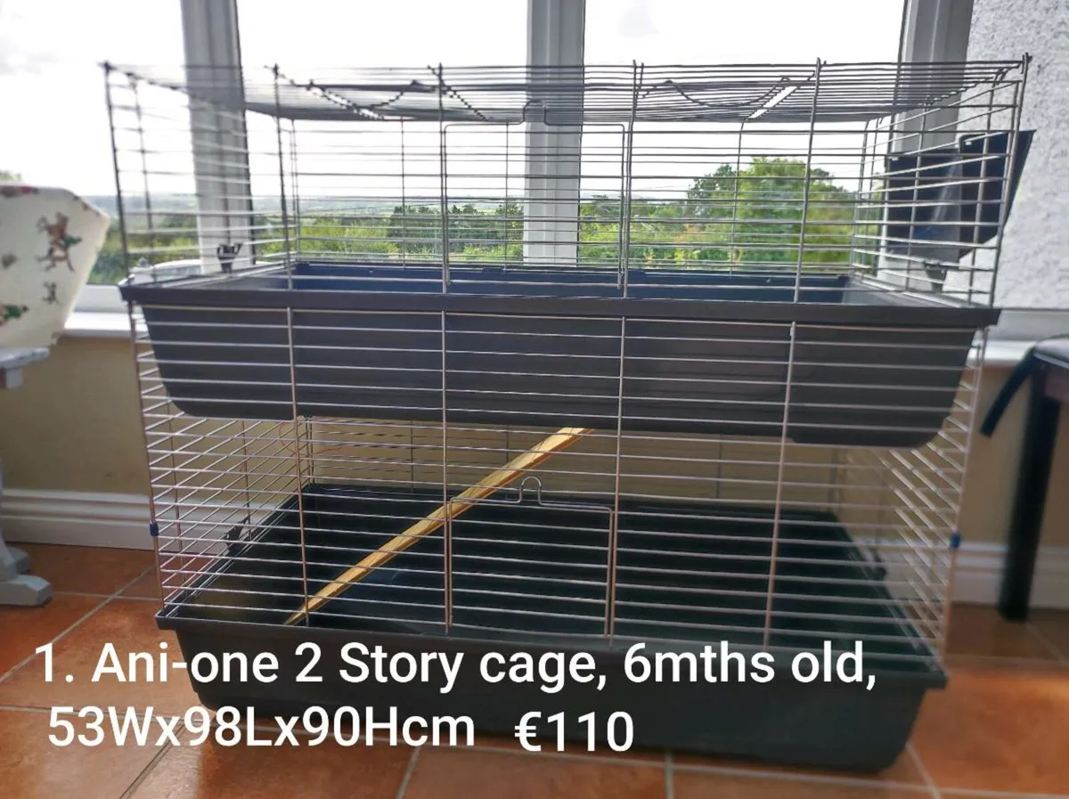 Rabbit Cages & Accessories - Image 1