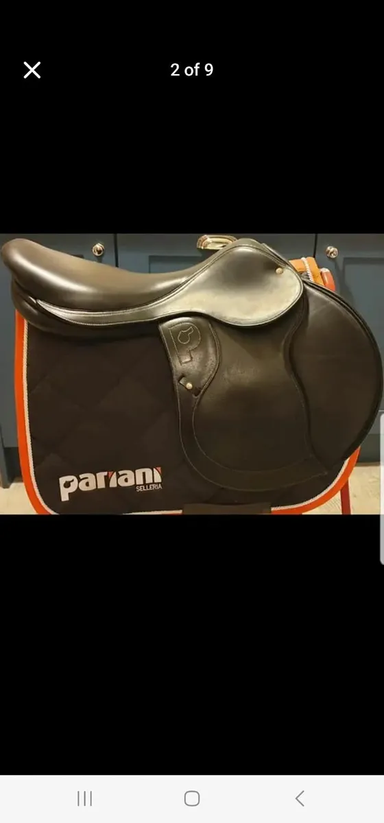 Pariani 5 star saddle like new - Image 2