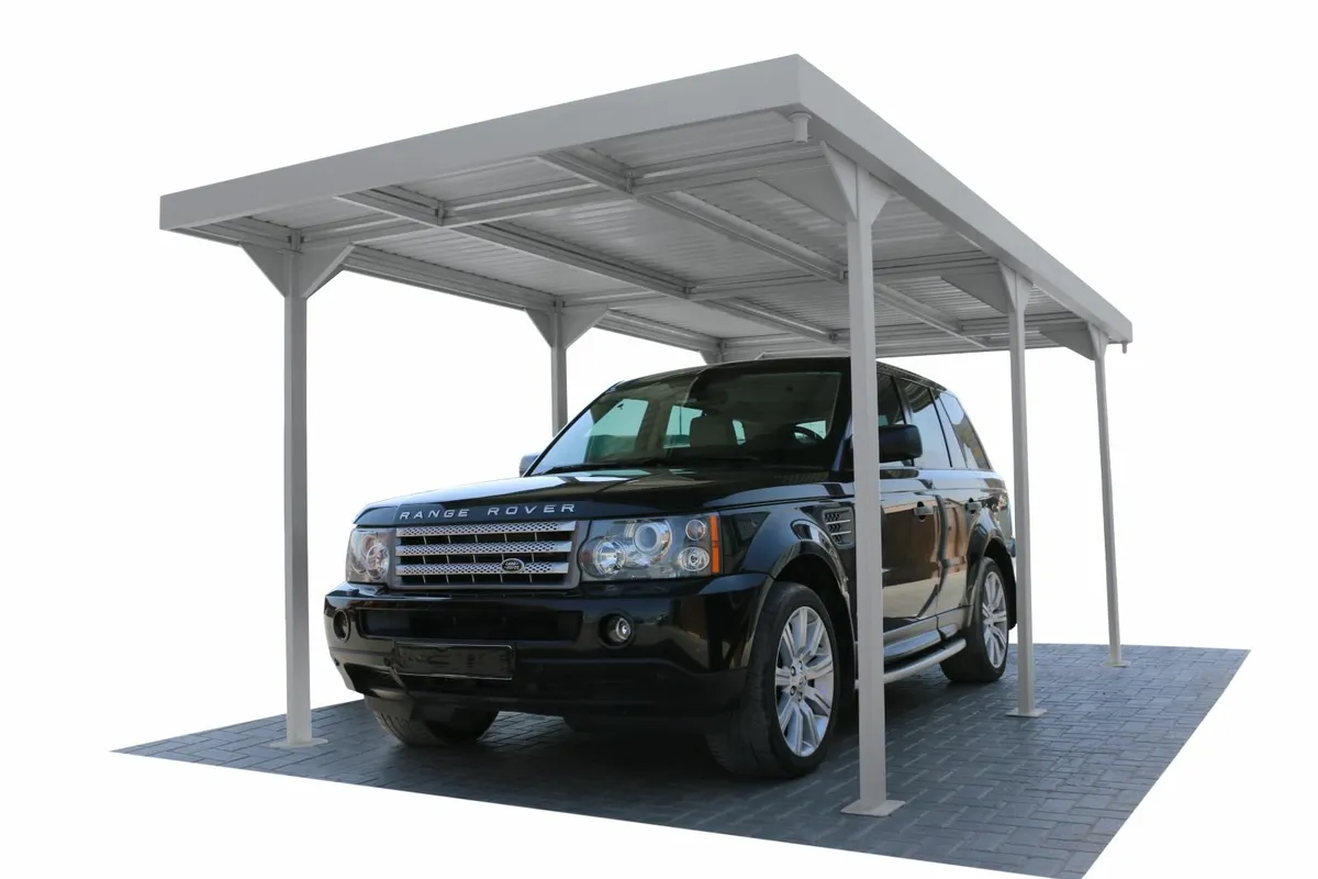 Palladium 10x17 Metal Car Port Shelters - Image 2