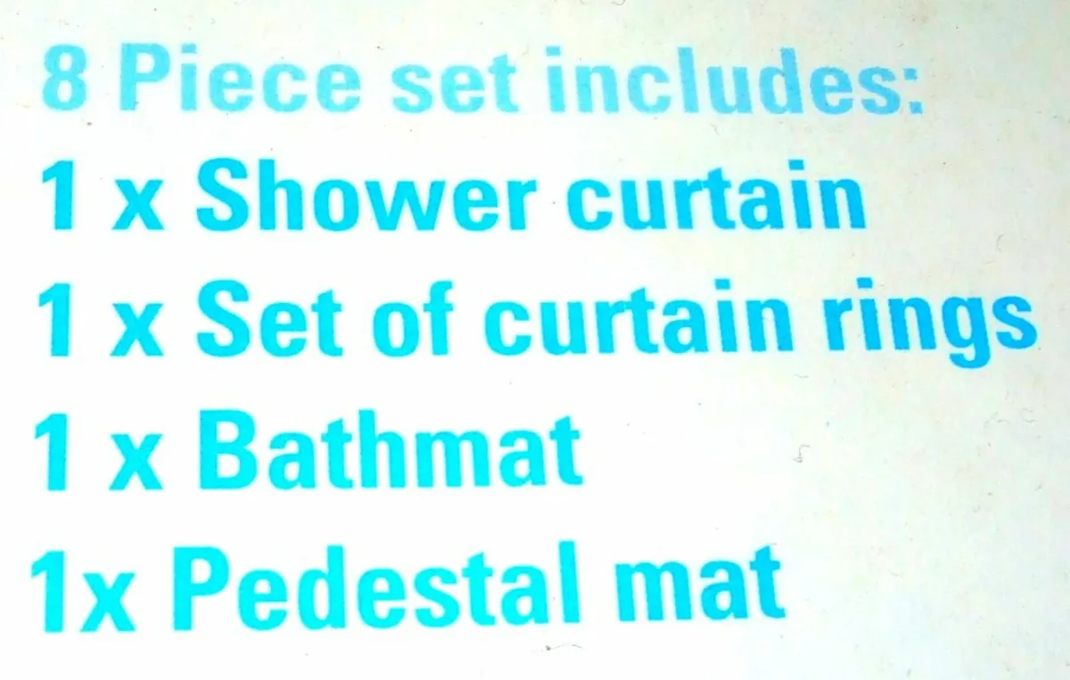 BNIB Bathroom Set - Image 4