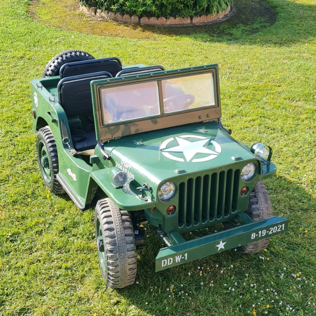 Kids 24V Army Ranger Jeep Ride On - Demo - Image 1
