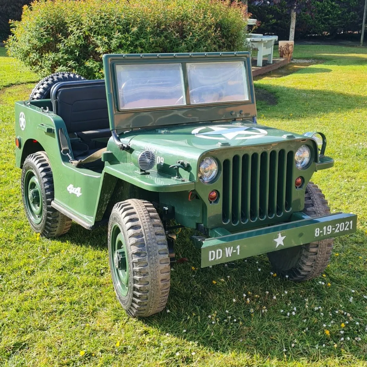 Kids 24V Army Ranger Jeep Ride On - Demo - Image 3