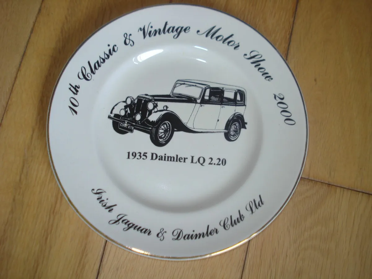 IRISH JAGUAR & DAIMLER CAR CLUB SHOW PLATES. - Image 4