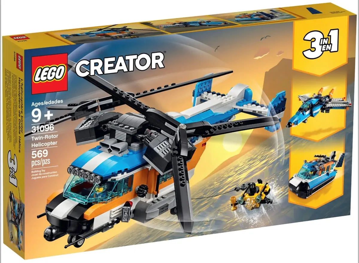 31096 LEGO Creator Twin-Rotor Helicopter - Image 1