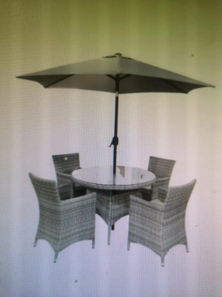Sydney 4 seater garden set heavy duty