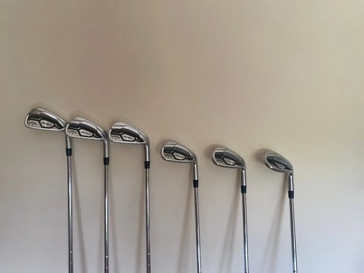 Golf Clubs: Callaway irons, 5 - PW. - Image 1