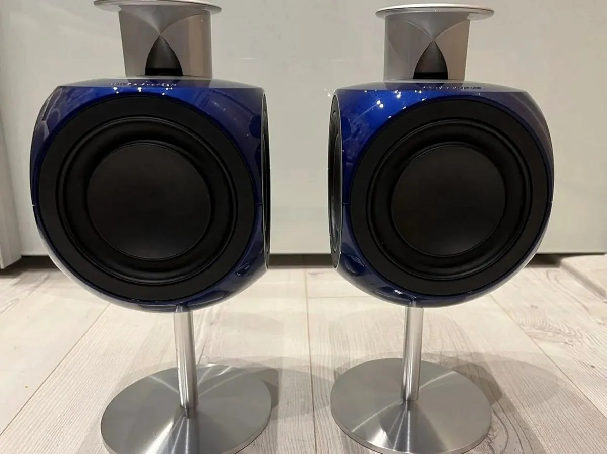 Bang & Olufsen Beolab 3 Blue Speakers New Full Set - Image 1