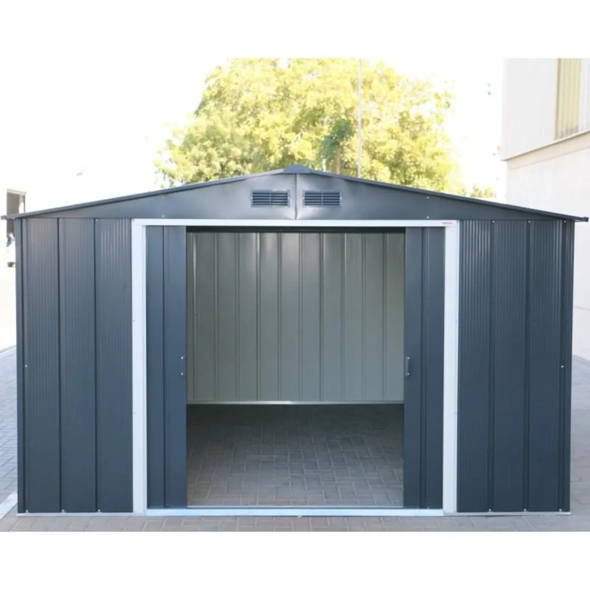 ECO Steel Garden Shed 10x12 :  Free 3 Day Delivery - Image 2