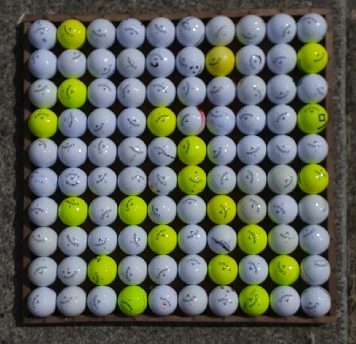 100 Grade A golf balls Callaway 60eu