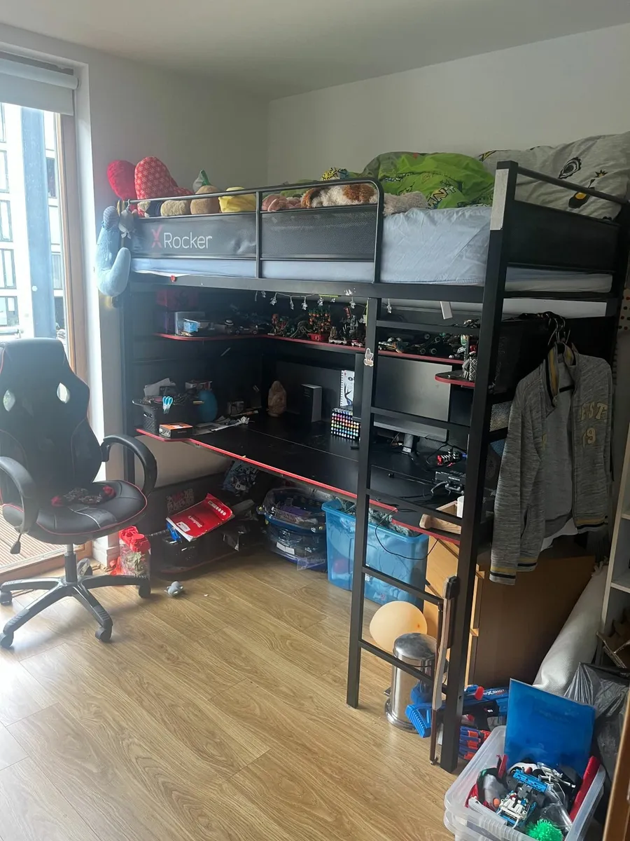 Bunk  Bed X Rock Rgb Sync Gaming - Image 1
