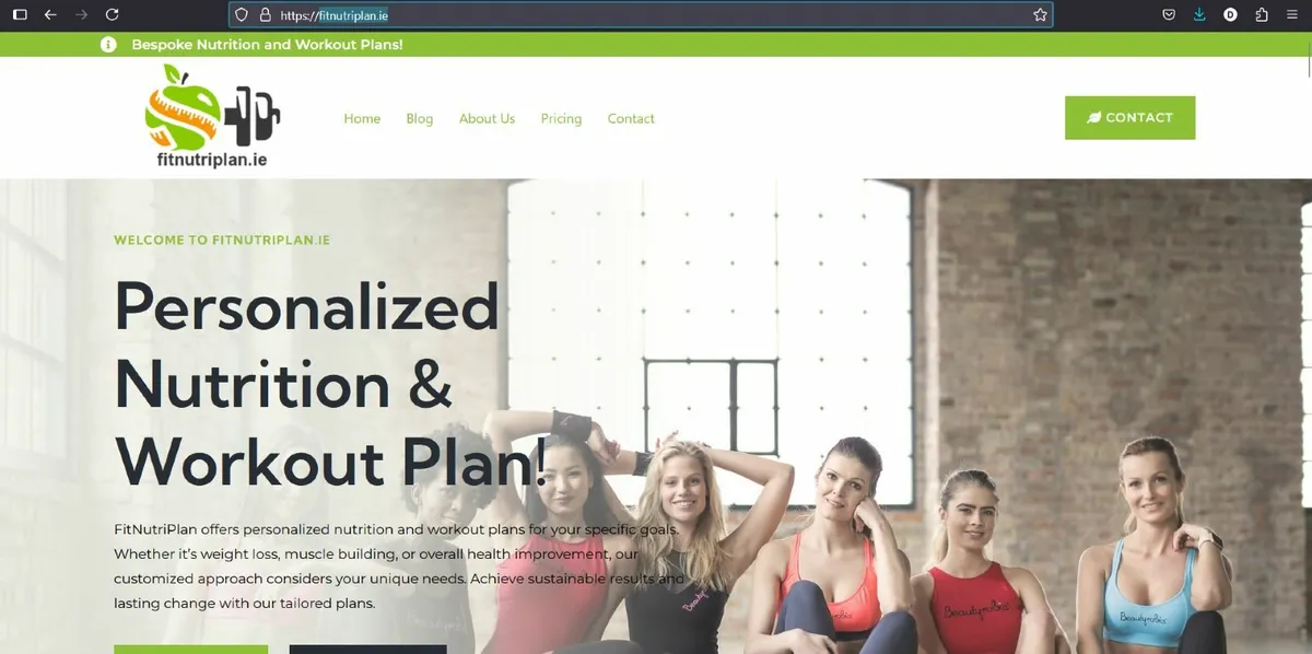 AI-Powered Nutrition & Fitness Business