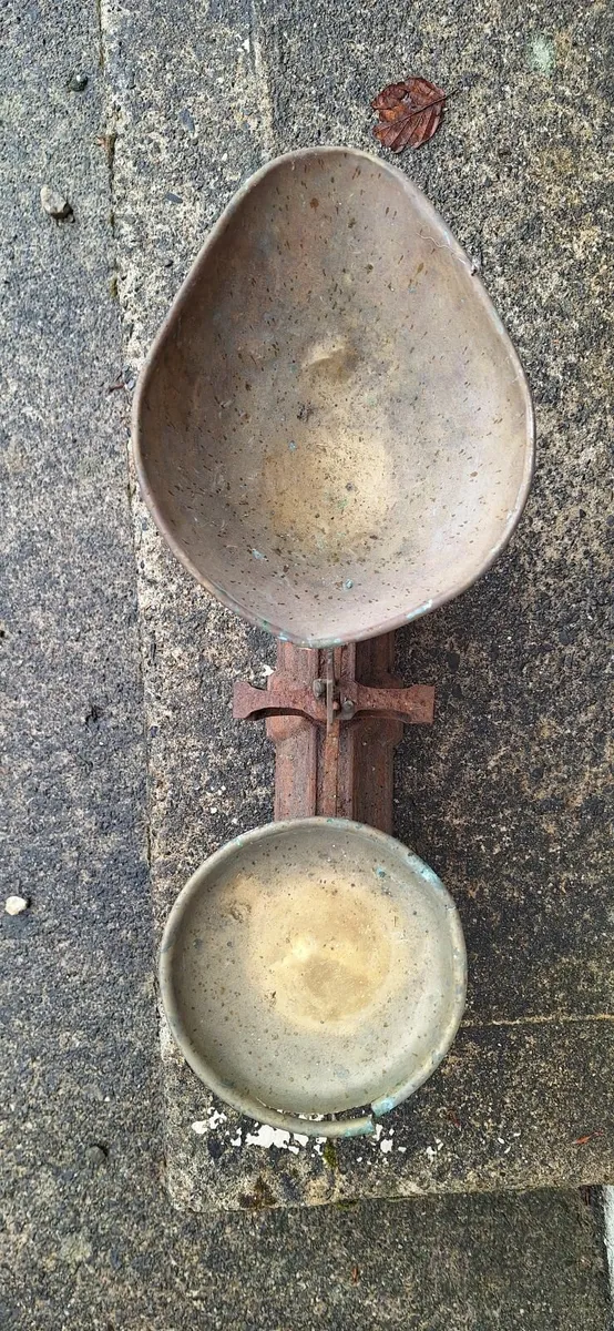 Antique Cast Weighing Scales - Image 4