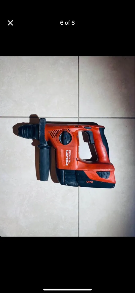 Hilti te 4 hammer drill - Image 1