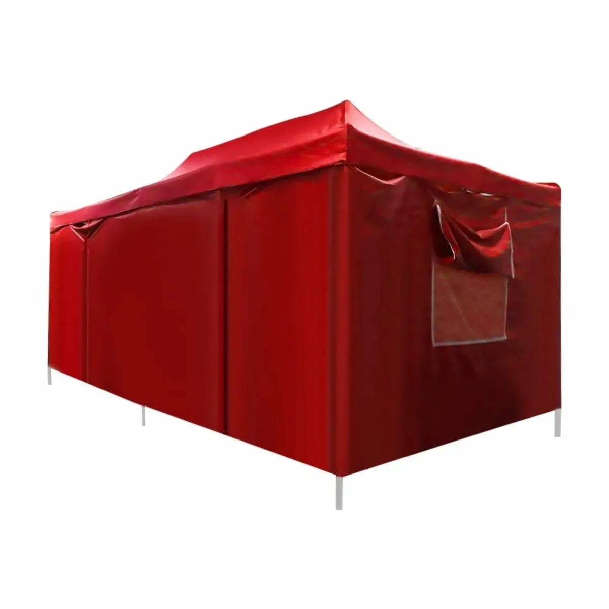 3m x 6m Aluminium Pop-Up Gazebo with Sidewalls - Image 2