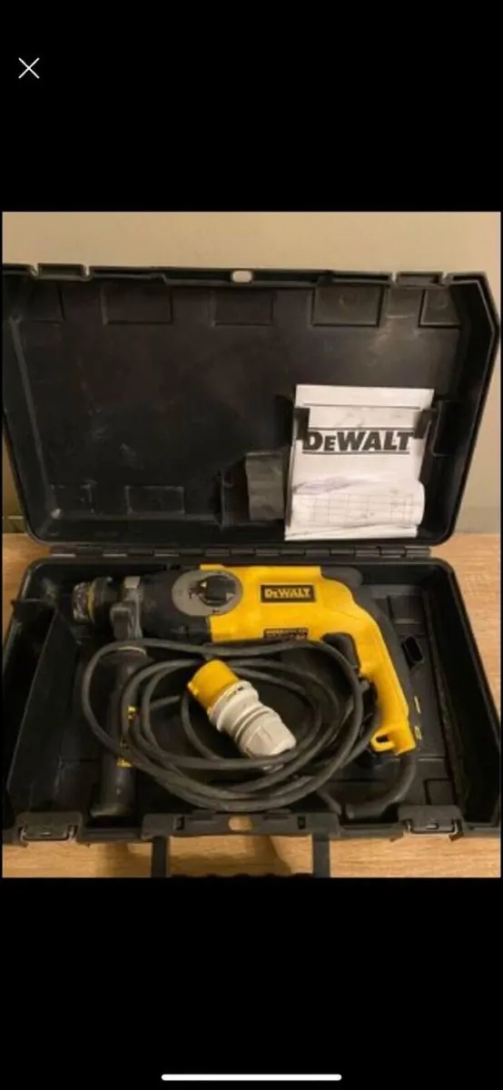 Dewalt hammer drill 110v