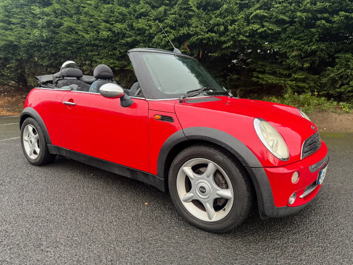 Mini Cabriolet 1.6 petrol in excellent condition - Image 1