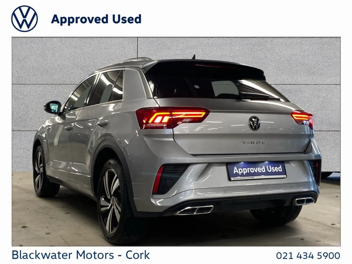 Volkswagen T-Roc 1.0TSI 110BHP R-LINE WITH 18"NEVA - Image 4