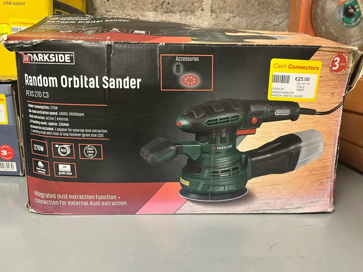 Parkside Random Orbital Sander - Image 3