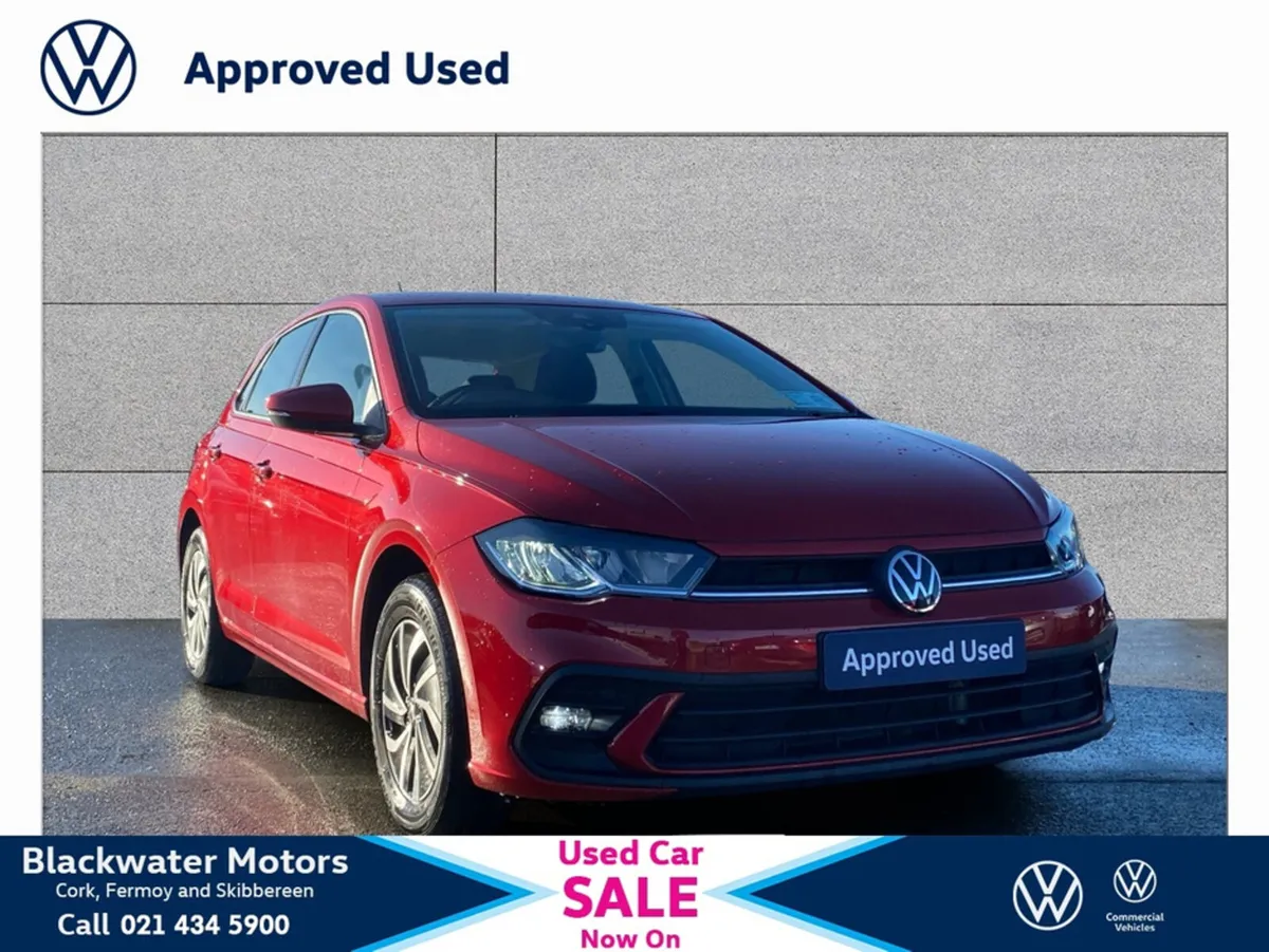 Volkswagen Polo POLO 1.0TSI 95BHP 5DR LIFE WITH RE - Image 1