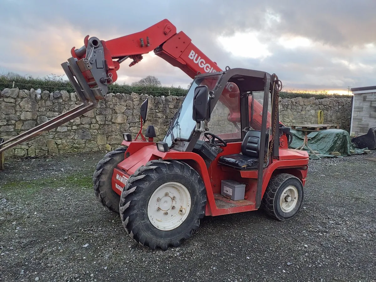 manitou bti 220 forklift / teleporter
