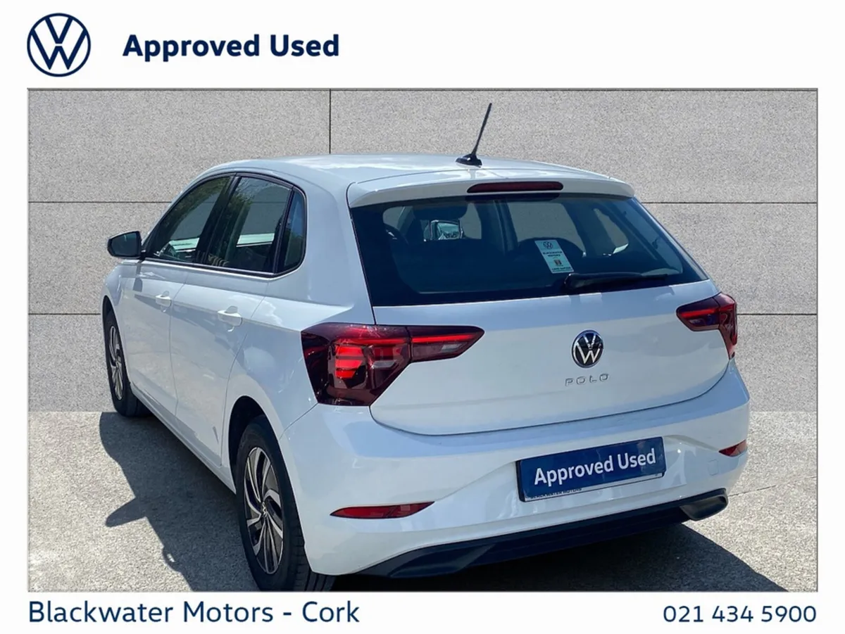 Volkswagen Polo 1.0TSI 95BHP LIFE WITH REAR VIEW C - Image 4