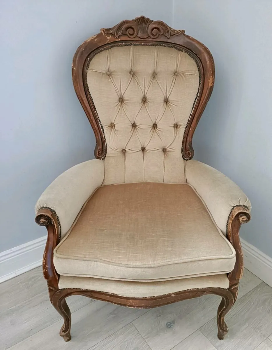 Antique arm chairs - Image 2