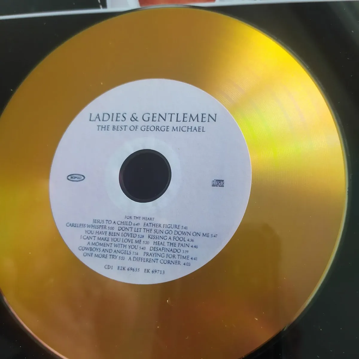 George Michael ladies and gentlemen cd Framed reco - Image 2