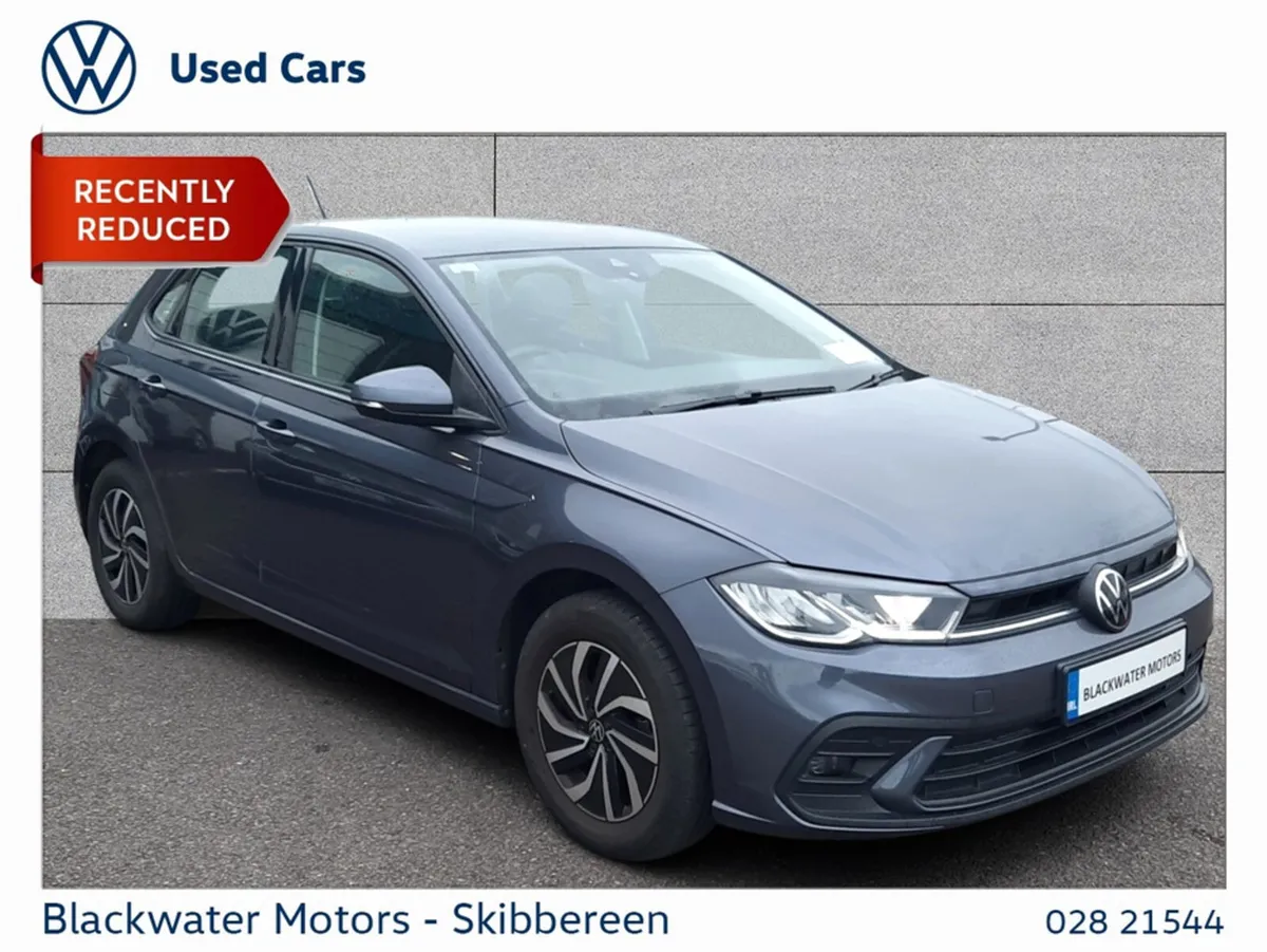 Volkswagen Polo 1.0 TSI 95BHP LIFE WITH REAR VIEW - Image 1