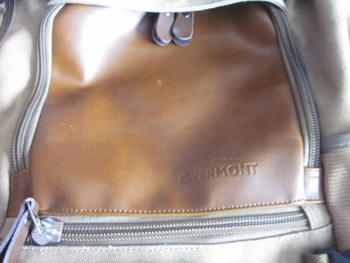 Overmont Backpack Vintage  Hiking Backpack Travel - Image 2