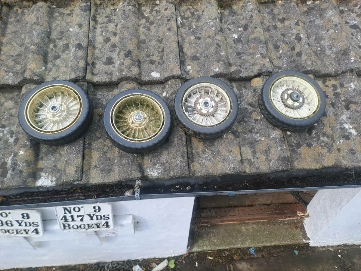 Honda  izzy lawnmower  wheels - Image 1