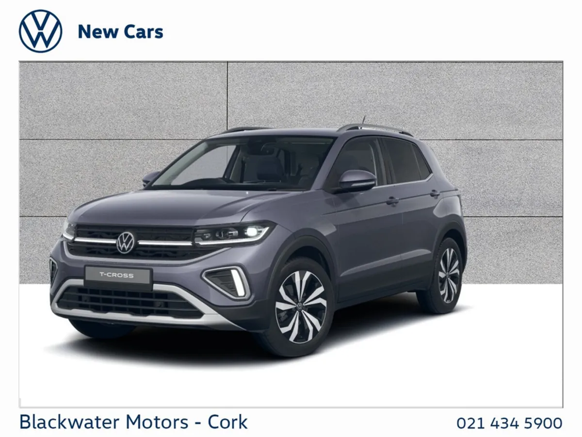Volkswagen T-Cross Style 1.0 TSI 95BHP *ORDER YOUR - Image 1