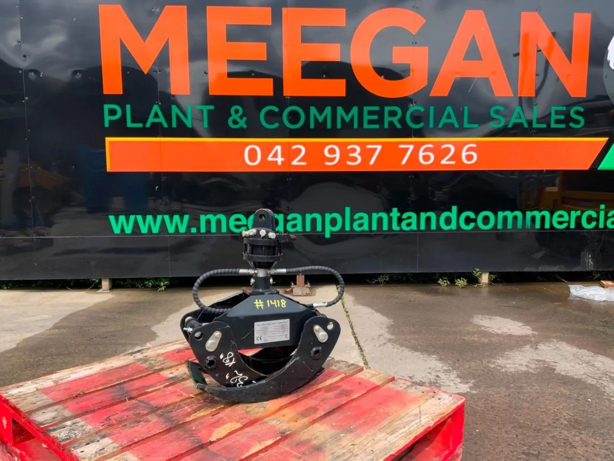 UNUSED MINI DIGGER LOG GRAPPLE..........1418. - Image 2