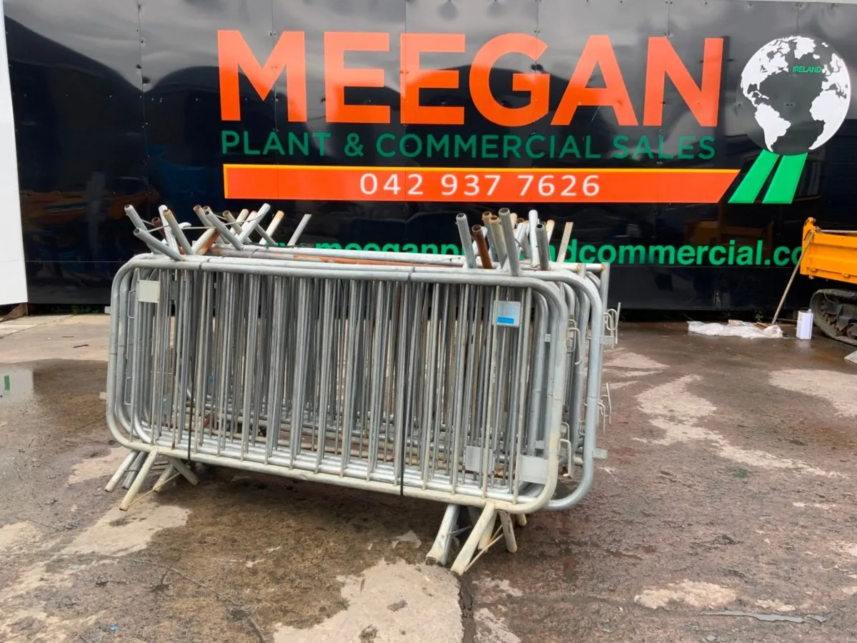 20 of GALVANISED PEDESTRIAN BARRIERS......4856. - Image 1