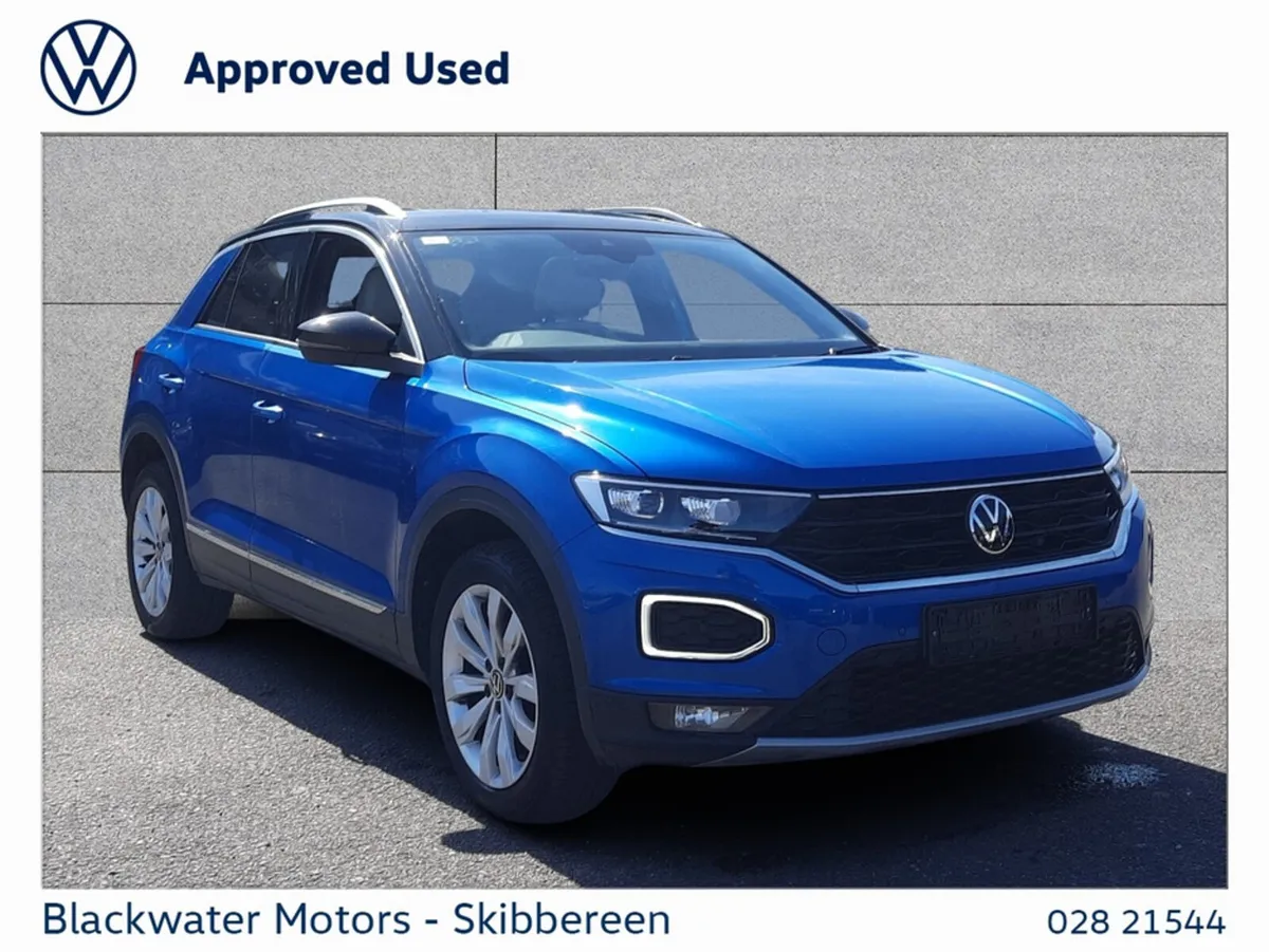 Volkswagen T-Roc 1.5TSI 150BHP SPORT WITH TECHNOLO - Image 1