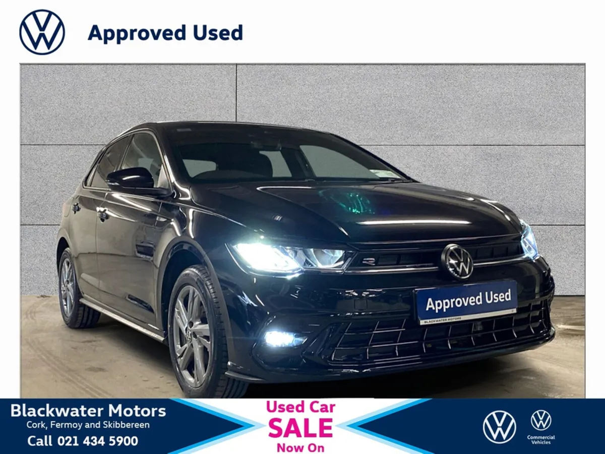 Volkswagen Polo POLO 1.0TSI 95BHP 5DR R-LINE WITH - Image 1