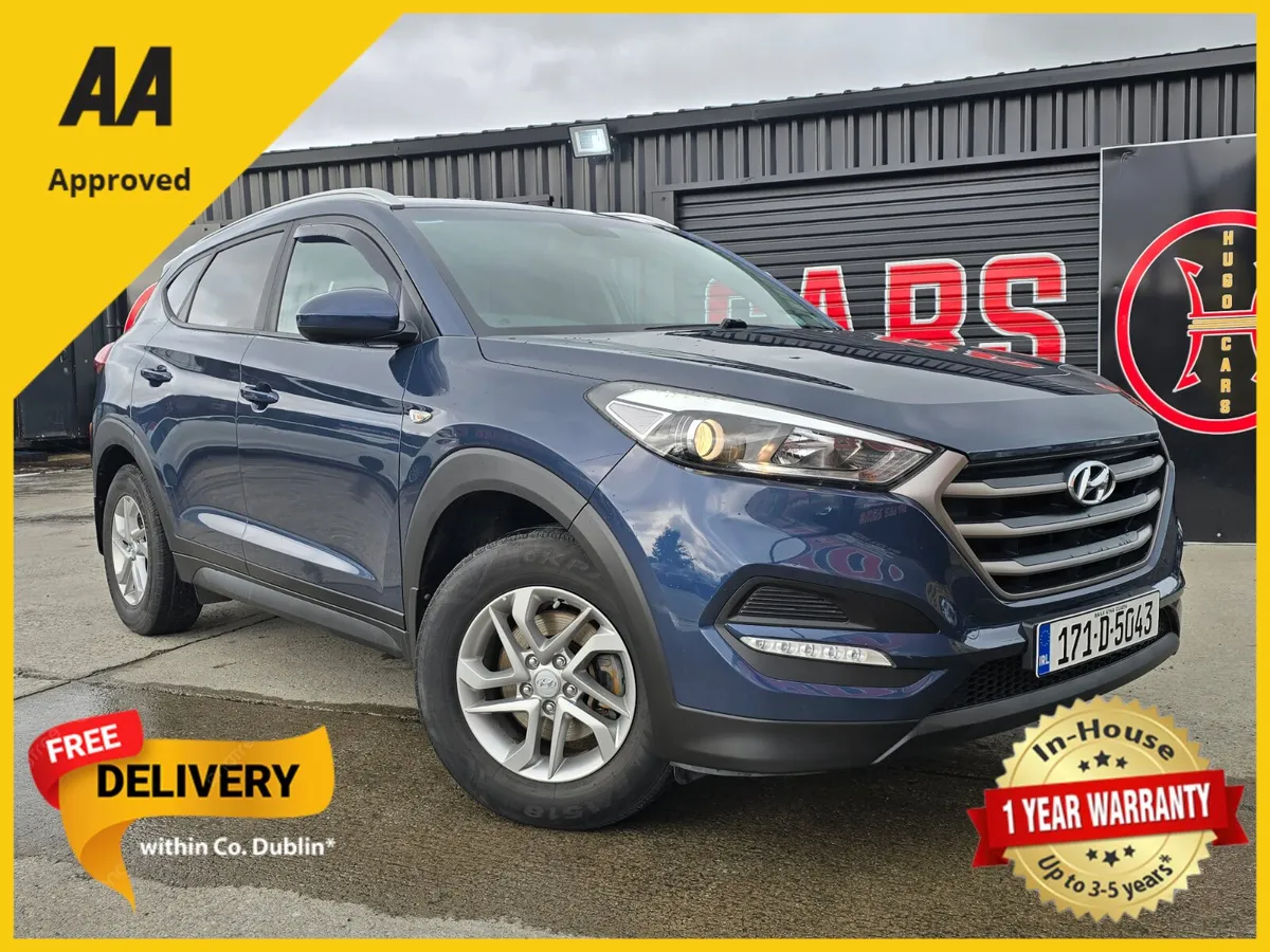 2017 Hyundai Tucson 1.7d/FSH/Irish/1yr warranty - Image 1