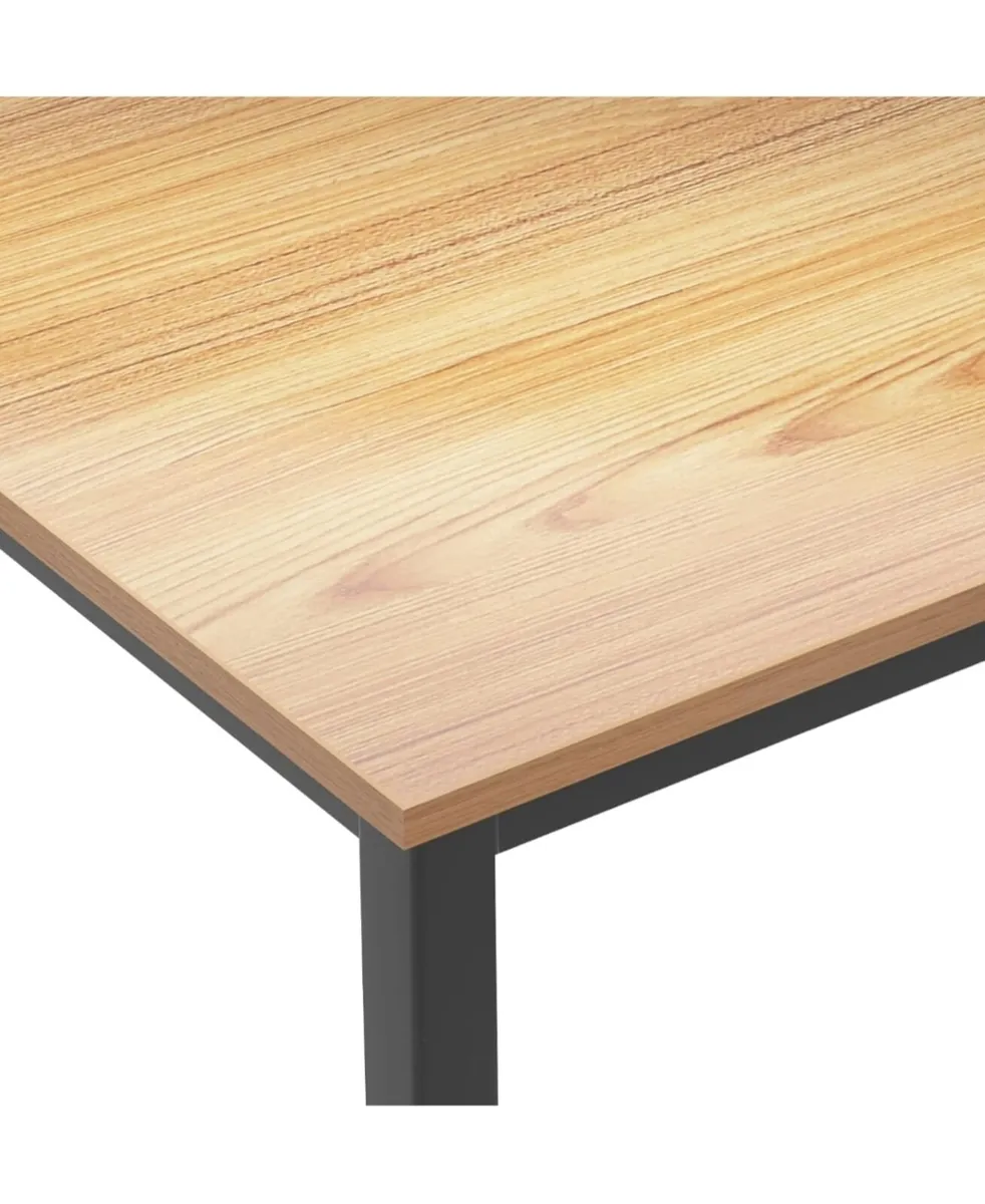 2 computer desk - Teak oak color - Image 4