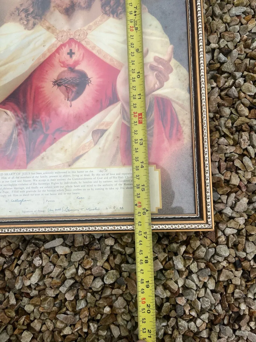 Vintage Religious Picture - Image 4