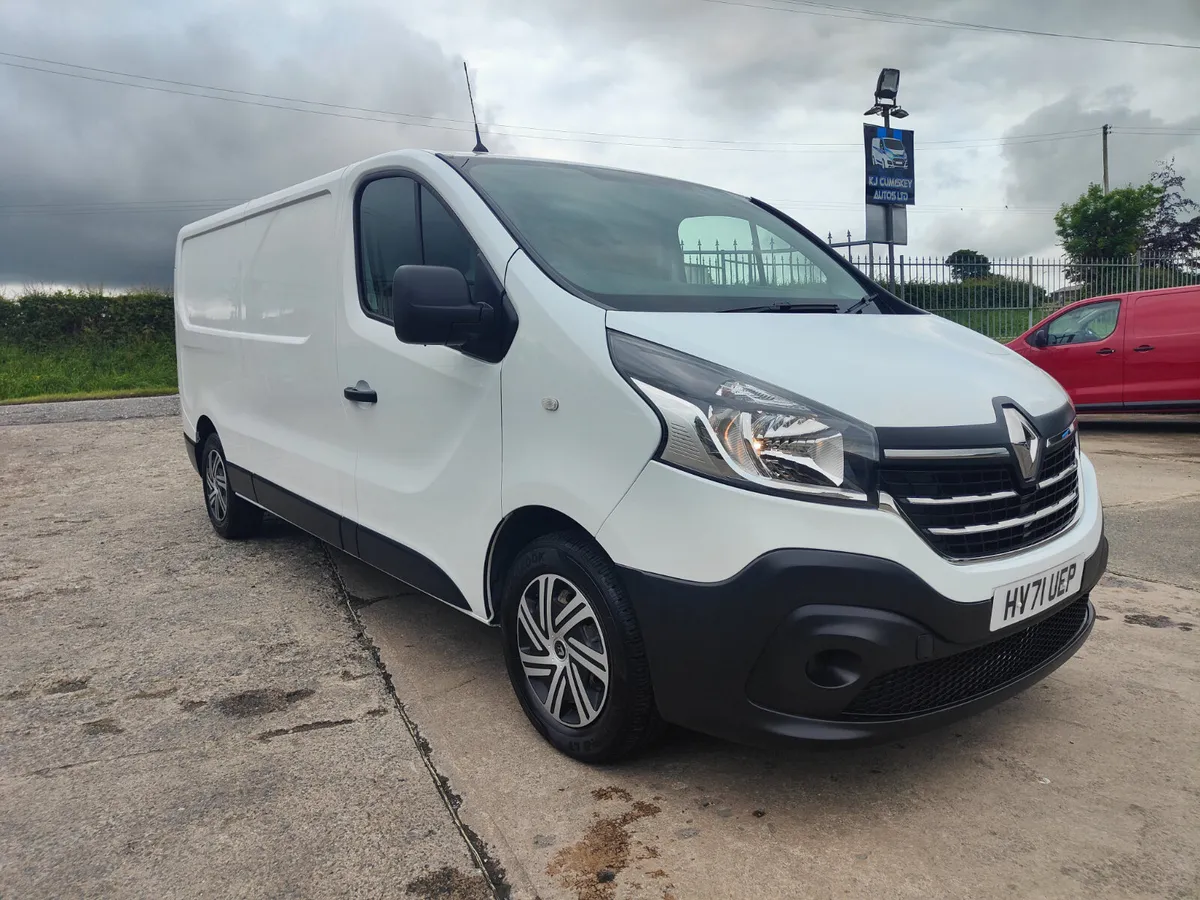 LATE 2021 RENAULT TRAFIC 2.0 120 BHP LWB BUSINESS+ - Image 1