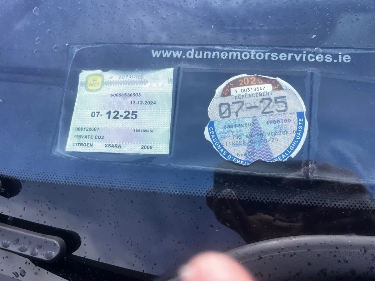 Citroen Xsara 2008.1.6HDI.Nct 12/25Tax08/25.low KL - Image 2