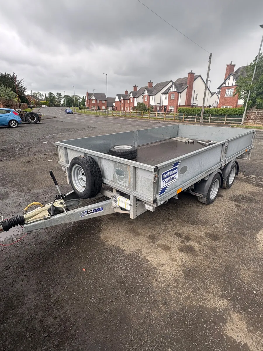 Ifor Williams LM126 dropside trailer - Image 1