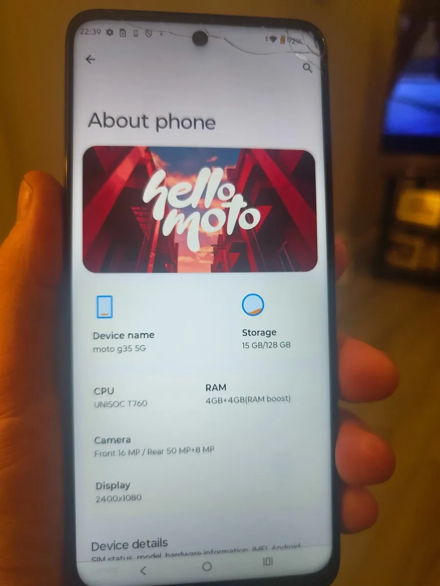 Motorola Moto g35 128gb Sim free Unlocked - Image 1