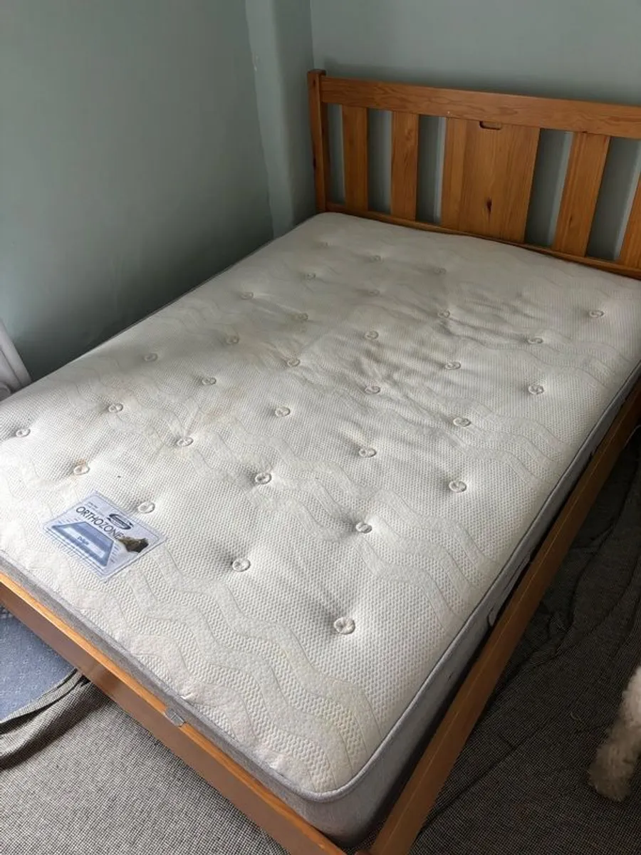 Wooden King Size Bed - Image 1