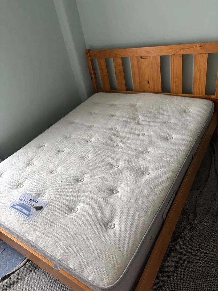 Wooden King Size Bed - Image 2