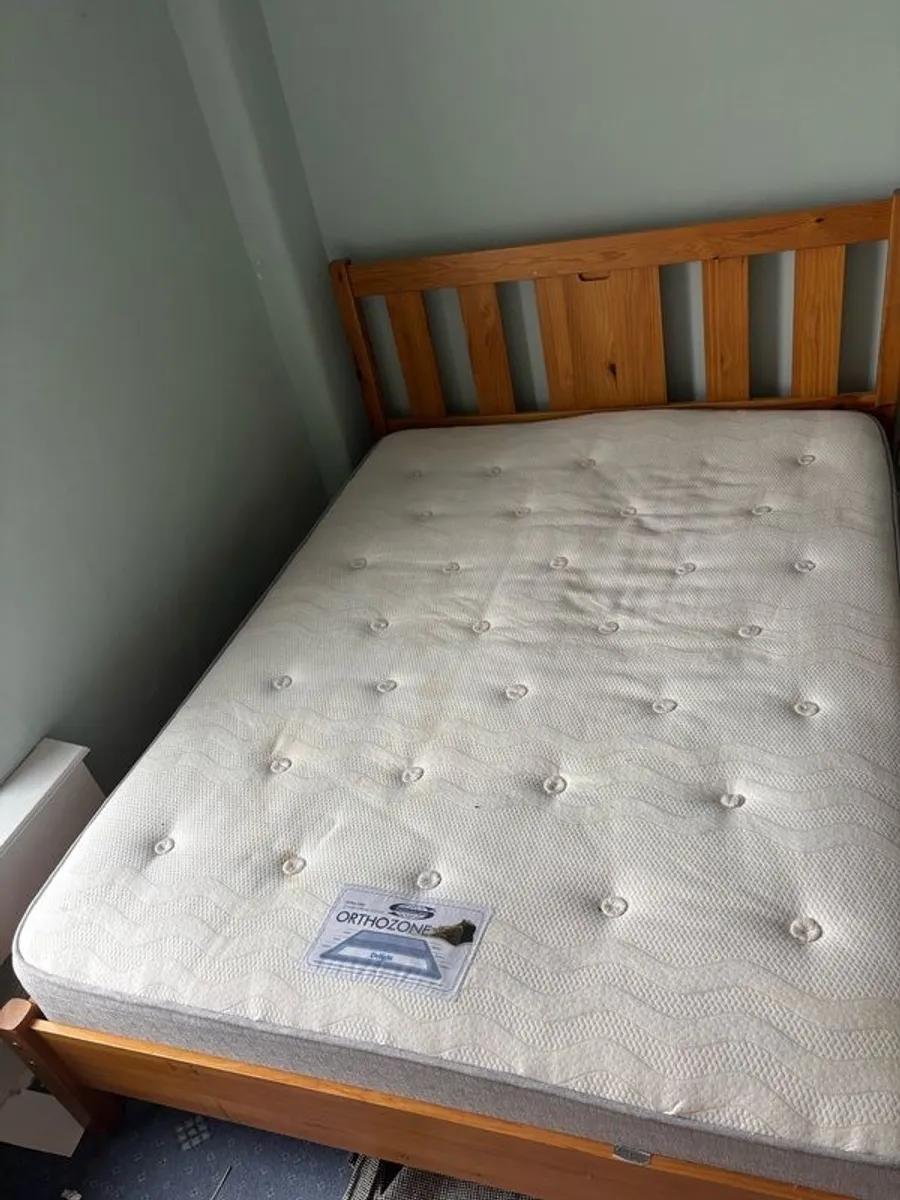 Wooden King Size Bed - Image 3