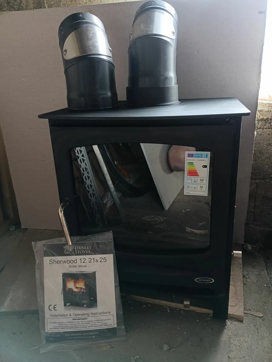 Back boiler stove - Image 1