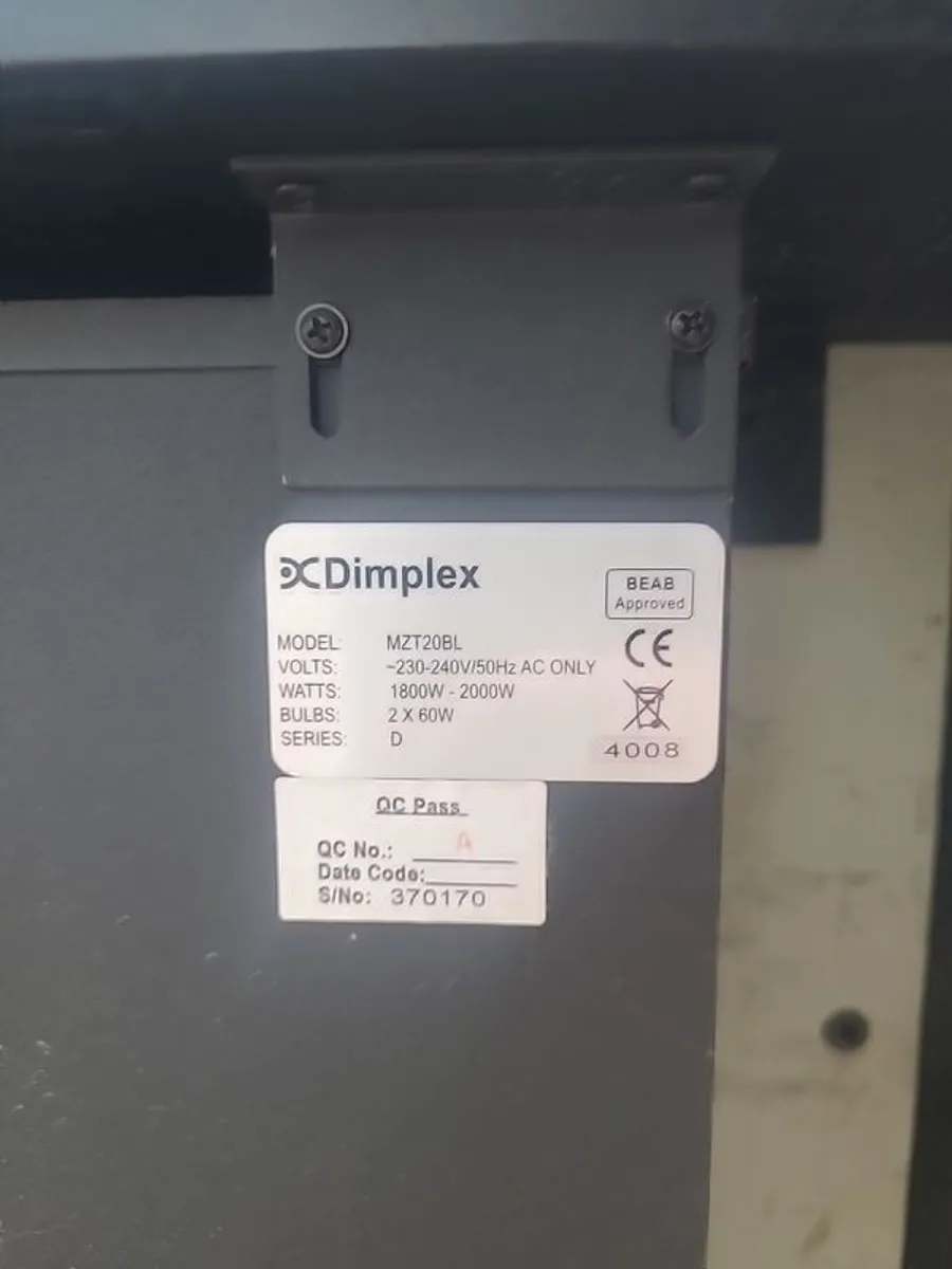 Dimplex electric fire place - Image 3