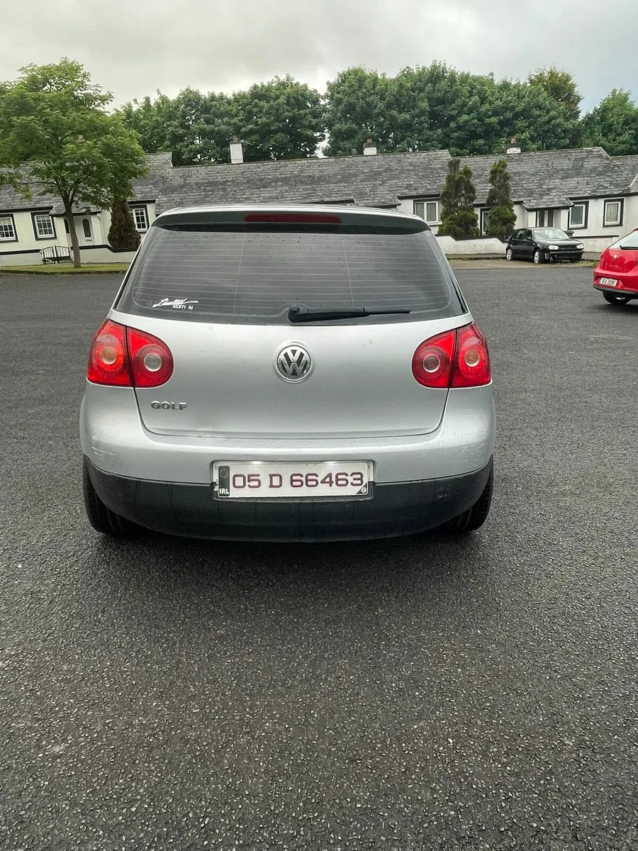 2005 Volskwagen Golf 1.4 Peteol NCT 09,25. - Image 2