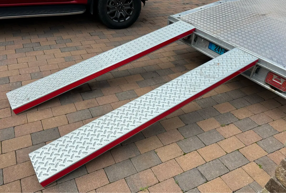 Galvanised heavy duty trailer ramps €190 per set✅ - Image 4
