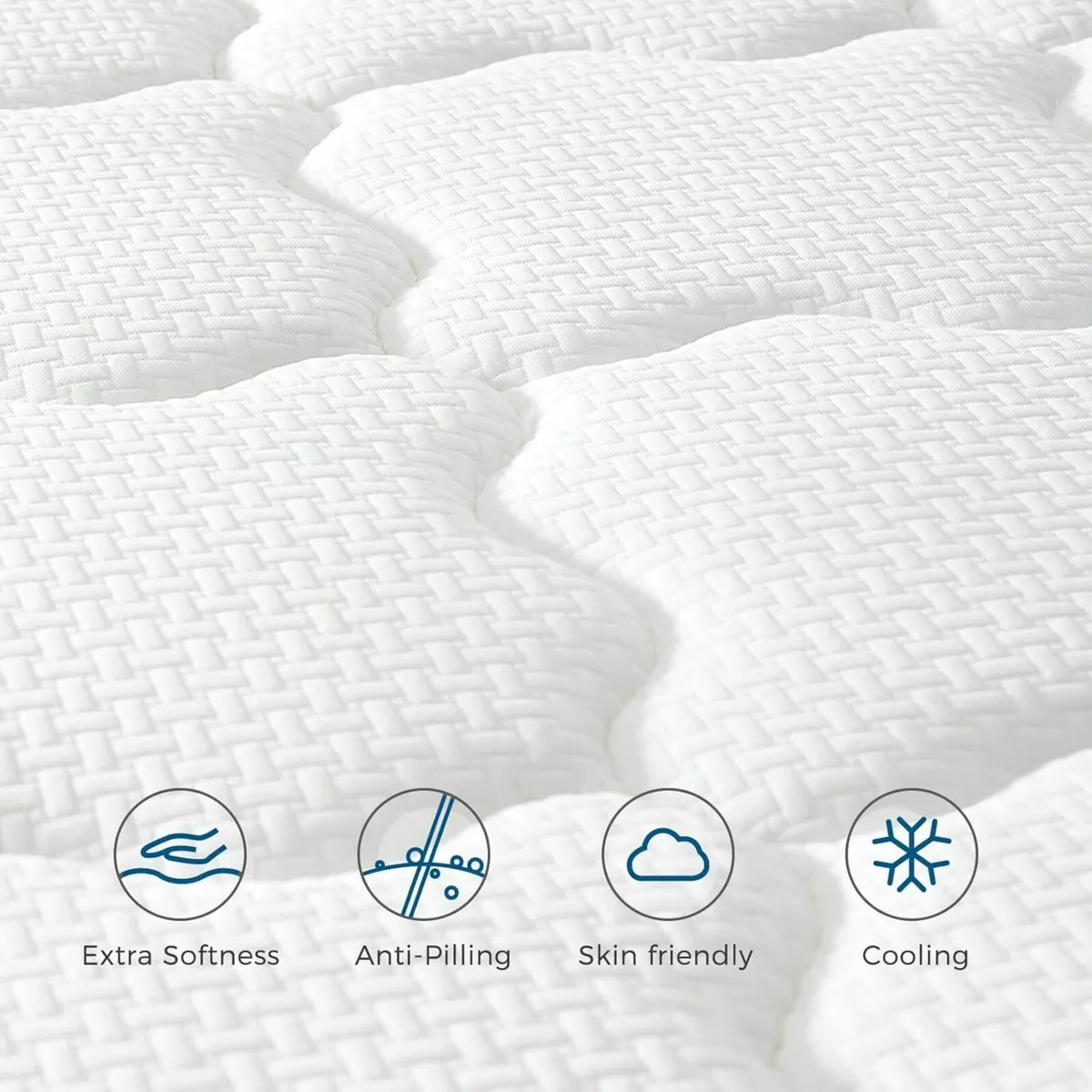 Double Mattress Memory Foam 135x190x26cm - Image 4